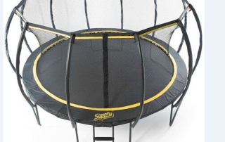 round trampoline from Domijump